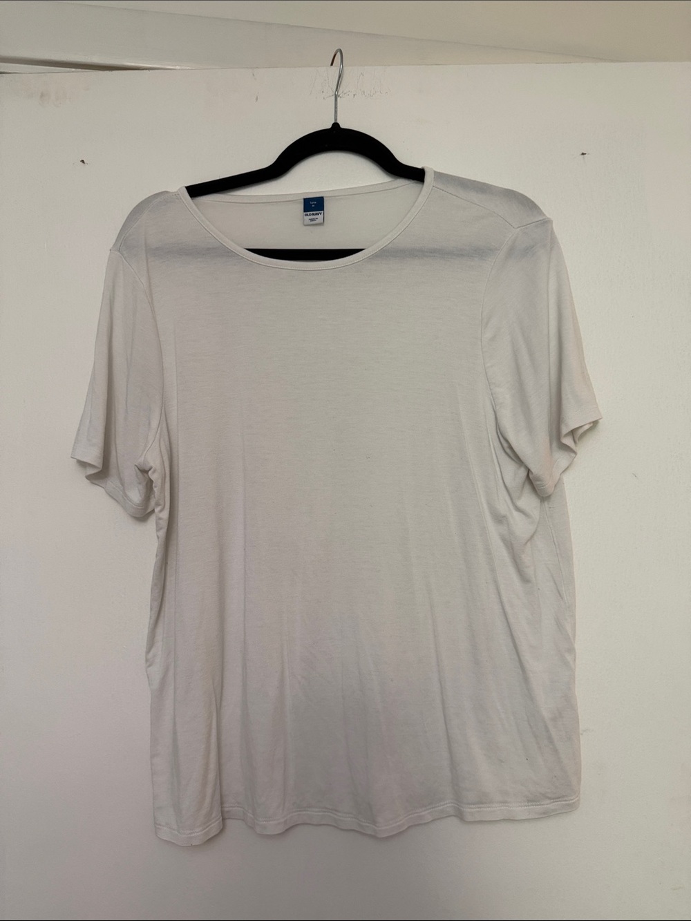 Old Navy White Short Sleeve Women's Crew Tee